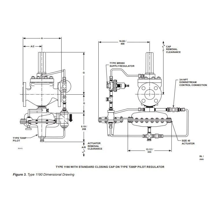 fisher 1190 low pressure regulator